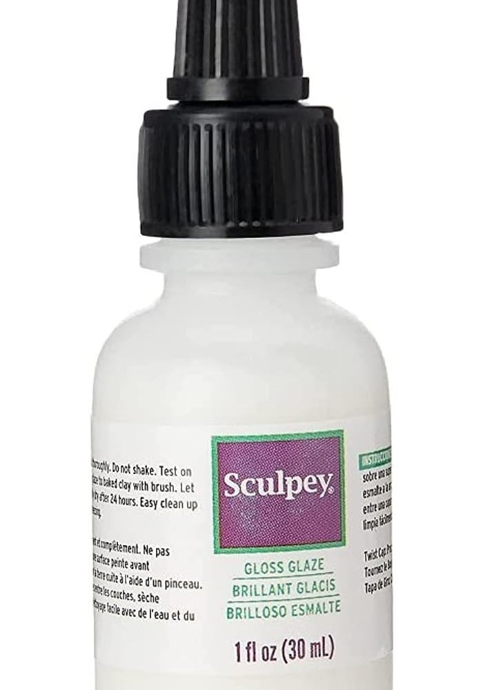 Polyform Sculpey Glossy Glaze, 30 ml - Enhance Your Polymer Clay Creations - Image 1